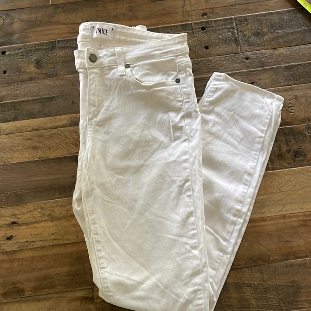 Paige White Denim Jeans